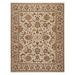 Hand Knotted Agra Ivory,Rust Wool Persian Oriental Area Rug (8x10) - 07' 09'' x 10' 00''