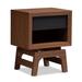 Modern Designs Old TV Style Nightstand With Drawer and Shelf