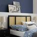 Delmare Cane King Headboard