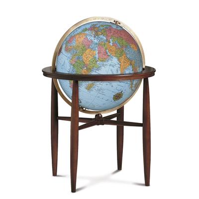 Finley Illuminated Floor Standing Globe