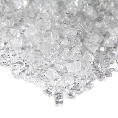 Reflective Ice Clear Colored Fire Glass by Real Flame