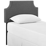 Laura Grey Fabric Headboard