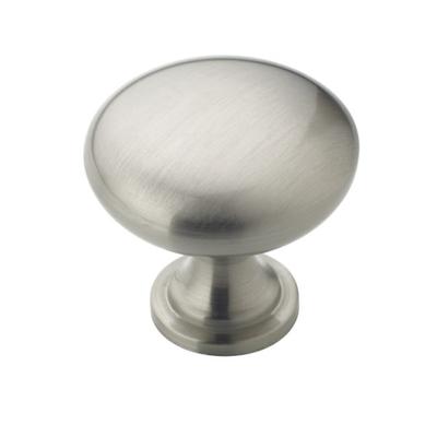 Amerock Traditional 1.25-Inch Satin Nickel Knob (Pack of 10) - Silver