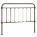 Giselle Antique Graceful Victorian Metal Headboard by iNSPIRE Q Classic