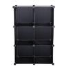 6-Cube Closet Organizer Storage Shelves Cube Storage