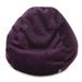 Majestic Home Goods Villa Velvet Collection Bean Bag Chair Small/Large