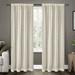 ATI Home Belgian Sheer Window Curtain Panel Pair with Rod Pocket