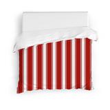 CANDY CANE STRIPES Duvet Cover By Kavka Designs