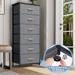 Crestlive Products Vertical Dresser Storage Tower with Wood Top