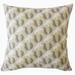 Qayl Graphic Throw Pillow Camel