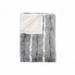 HomeRoots 50" x 60" Dayton Grey/White/Black Fur - Throw