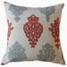 Palti Damask Throw Pillow Reflection