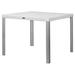 Oslo Resin All-Weather Dining Table with Aluminum Legs