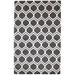 One of a Kind Hand-Tufted Modern & Contemporary (5'0"x8'0") 5' x 8' Trellis Wool Rug - 5'0"x8'0"