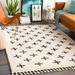 Livabliss Georgie Moroccan Geo Shag Area Rug