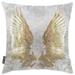 Oliver Gal 'My Golden Wings' Decorative Throw Pillow