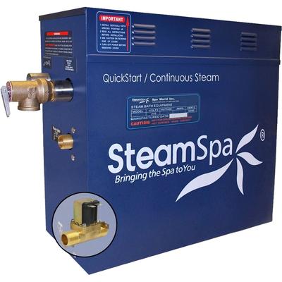 SteamSpa 4.5 KW QuickStart Steam Bath Generator with Built-in Auto Drain