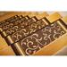 Gloria Traditional Floral Pattern Non-slip Stair Treads (Set of 7) - 8.5x26