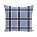 Plaid Geometric 18-inch Decorative Pillow