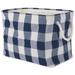 DII Buffalo Check Decorative Storage Bin