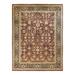 Overton Hand Knotted Wool Vintage Inspired Traditional Mogul Red Area Rug - 9' 2" x 11' 10"