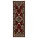 Style Haven Leander Center Medallion Fringed Wool Blend Area Rug