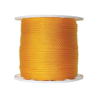 Wellington 1/4 in. Dia. x 1000 ft. L Diamond Braided Poly Rope Orange