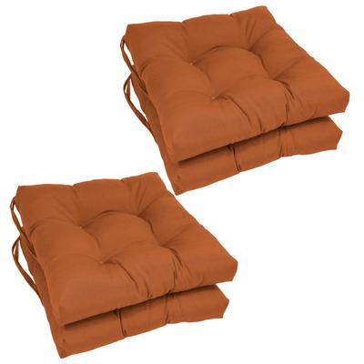 16-inch Square Indoor Chair Cushions (Set of 2, 4, or 6) - 16