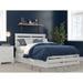 Oxford Bed with Footboard and USB Turbo Charger with 2 Drawers