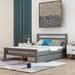 Merax Wood Twin Bed Frame with Storage Drawers and Headboard