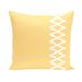 Fence Print 20 x 20-inch Decorative Outdoor Pillow