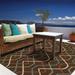 Style Haven Malta Lattice Helix Indoor-Outdoor Loop Pile Area Rug