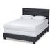 Ansa Modern and Contemporary Fabric Upholstered Bed