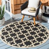 SAFAVIEH Courtyard Dorthey Indoor/ Outdoor Waterproof Patio Backyard Rug