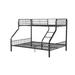 Caius Gunmetal Twin XL/Queen Bunk Bed