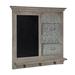 Kate and Laurel Idamae Wood Framed Chalkboard Wall Organizer - 28x25