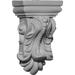 3"W x 1 1/2"D x 4 7/8"H Orion Corbel