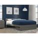 Boston Platform Bed with Foot Drawer