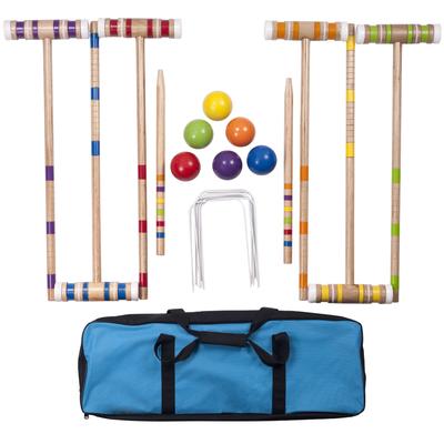 Hey! Play! Complete Croquet Set with Carrying Case - Multicolor - 3