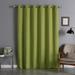 Aurora Home Antique Bronze Grommet Top Wide Width Thermal Insulated Blackout Curtain Panel