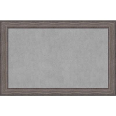 Framed Magnetic Board Choose Your Custom Size, Country Barnwood Wood