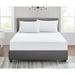 Truly Calm Silver Cool Antimicrobial Mattress Pad - White