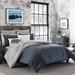 Eddie Bauer Kingston Charcoal Cotton Duvet Cover Set