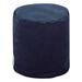 Majestic Home Goods Villa Collection Indoor Ottoman Pouf 16" L x 16" W x 17" H