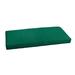 Sunbrella Forest Green Indoor/ Outdoor Bench Cushion 55" to 60" by Humble + Haute