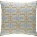 Decorative Savusavu Light Grey 18-inch Throw Pillow Cover