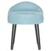 Safavieh Mid-Century Modern Brinda Light Blue Vanity Chair - 16.1" x 16.5" x 19.7"