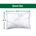 Home Sweet Home Hypoallergenic Memory-Foam Rayon from Bamboo Pillow