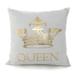 Printing Stamping Pillow Cover "Queen King"-A41