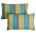 Sunbrella Astoria Lagoon Corded Indoor/ Outdoor Pillows (Set of 2)